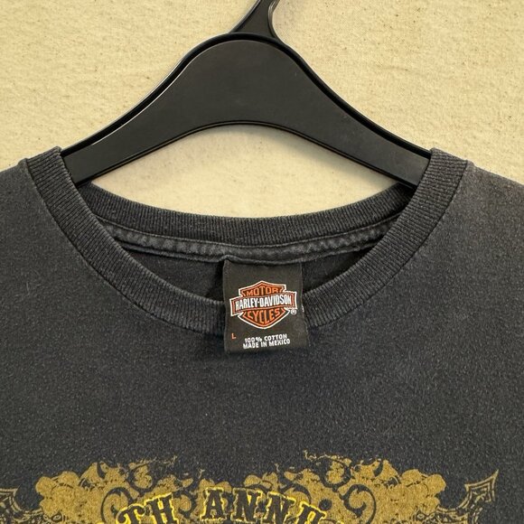 Harley Davidson T Shirt Size Adult Large L Daytona Bike Week 2010 - Picture 4 of 12